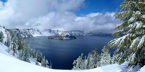Crater Lake After the Storm - Mark Dodge
